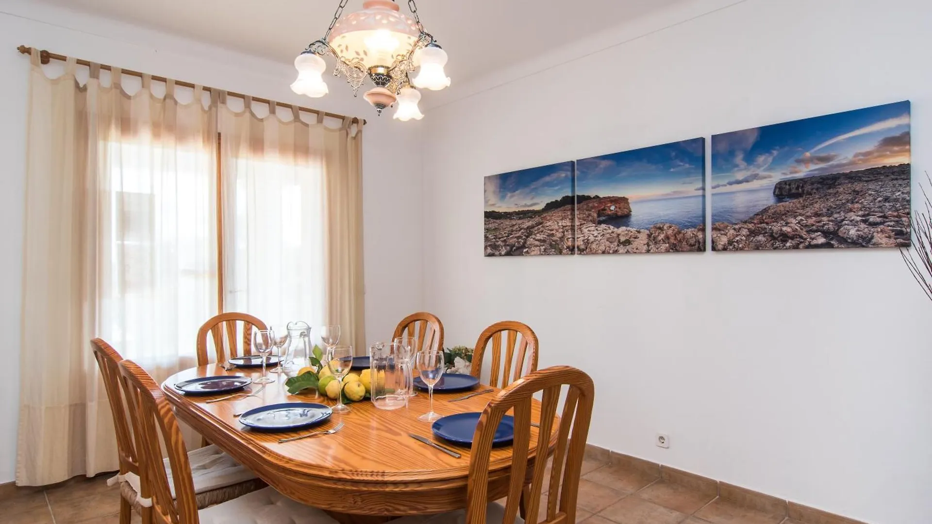 Tatil Evi Fantastische Finca Mit Ueberdachter Terrasse S'Horta